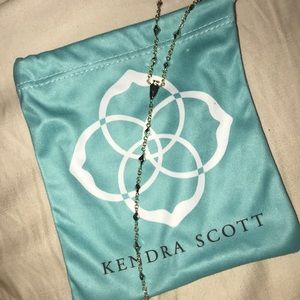 Kendra Scott Gold Y drop necklace